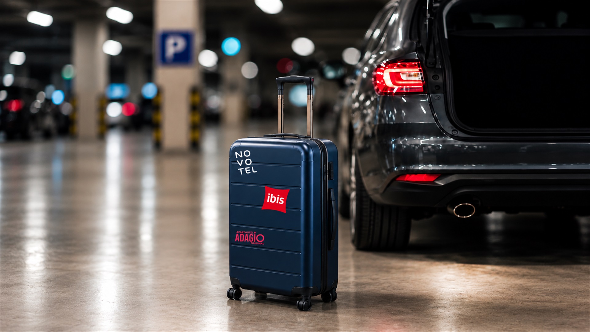 Maximum stay = breakfast at the Ibis restaurant + parking + late check-out